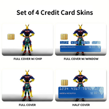 Load image into Gallery viewer, PLUS ULTRA Credit Card Skins (4-in-1 Pack)