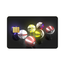 Load image into Gallery viewer, Pokéballs Credit Card Skins (4-in-1 Pack)