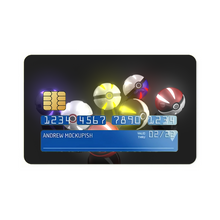 Load image into Gallery viewer, Pokéballs Credit Card Skins (4-in-1 Pack)