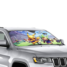 Load image into Gallery viewer, Pokemon Soccer Match  Car Sunshade