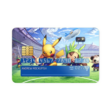 Load image into Gallery viewer, Pokemon Soccer Match Credit Card Skins (4-in-1 Pack)