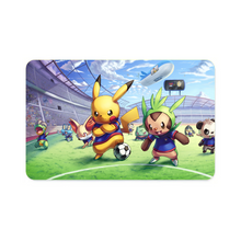 Load image into Gallery viewer, Pokemon Soccer Match Credit Card Skins (4-in-1 Pack)