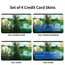 Load image into Gallery viewer, Pokemon team Credit Card Skins (4-in-1 Pack)