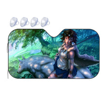 Load image into Gallery viewer, Princess Mononoke  Car Sunshade