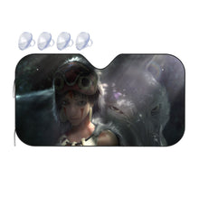 Load image into Gallery viewer, Princess Mononoke  Car Sunshade