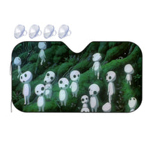 Load image into Gallery viewer, Princess Mononoke  Car Sunshade