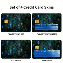 Load image into Gallery viewer, Princess Mononoke Credit Card Skins (4-in-1 Pack)
