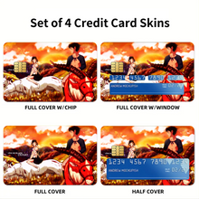 Load image into Gallery viewer, Princess Mononoke Credit Card Skins (4-in-1 Pack)