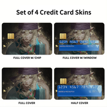 Load image into Gallery viewer, Princess Mononoke Credit Card Skins (4-in-1 Pack)