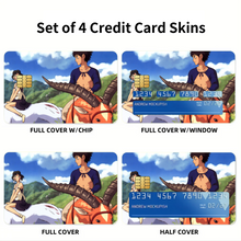 Load image into Gallery viewer, Princess Mononoke Credit Card Skins (4-in-1 Pack)