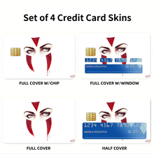 Load image into Gallery viewer, Princess Mononoke Credit Card Skins (4-in-1 Pack)