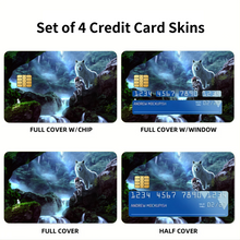 Load image into Gallery viewer, Princess Mononoke Credit Card Skins (4-in-1 Pack)