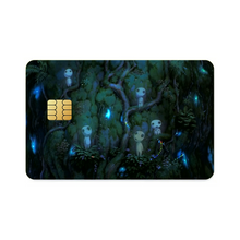 Load image into Gallery viewer, Princess Mononoke Credit Card Skins (4-in-1 Pack)
