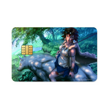 Load image into Gallery viewer, Princess Mononoke Credit Card Skins (4-in-1 Pack)