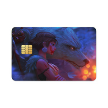 Load image into Gallery viewer, Princess Mononoke Credit Card Skins (4-in-1 Pack)