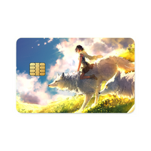 Load image into Gallery viewer, Princess Mononoke Credit Card Skins (4-in-1 Pack)