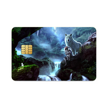 Load image into Gallery viewer, Princess Mononoke Credit Card Skins (4-in-1 Pack)