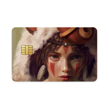 Load image into Gallery viewer, Princess Mononoke Credit Card Skins (4-in-1 Pack)