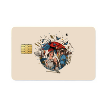 Load image into Gallery viewer, Princess Mononoke Credit Card Skins (4-in-1 Pack)