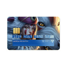 Load image into Gallery viewer, Princess Mononoke Credit Card Skins (4-in-1 Pack)