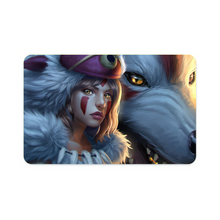 Load image into Gallery viewer, Princess Mononoke Credit Card Skins (4-in-1 Pack)