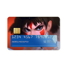 Load image into Gallery viewer, Princess Mononoke Credit Card Skins (4-in-1 Pack)
