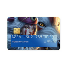 Load image into Gallery viewer, Princess Mononoke Credit Card Skins (4-in-1 Pack)