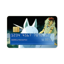 Load image into Gallery viewer, Princess Mononoke Credit Card Skins (4-in-1 Pack)