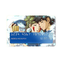 Load image into Gallery viewer, Princess Mononoke Credit Card Skins (4-in-1 Pack)