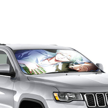 Load image into Gallery viewer, Protagonist and Antagonist Faces Car Sunshade
