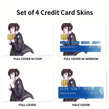 Load image into Gallery viewer, Psycho-Pass Akane Tsunemori Credit Card Skins (4-in-1 Pack)