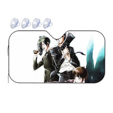 Load image into Gallery viewer, Psycho-Pass Akane Tsunemori, Nobuchika Ginoza Car Sunshade