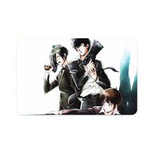 Load image into Gallery viewer, Psycho-Pass Akane Tsunemori, Nobuchika Ginoza Credit Card Skins (4-in-1 Pack)