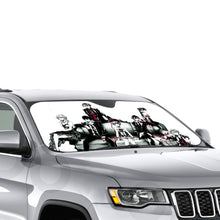 Load image into Gallery viewer, Psycho-Pass Akane Tsunemori, Nobuchika Ginoza, Shion Karanomori, Yayoi Kunizuka Car Sunshade