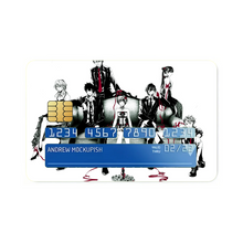 Load image into Gallery viewer, Psycho-Pass Akane Tsunemori, Nobuchika Ginoza, Shion Karanomori, Yayoi Kunizuka Credit Card Skins (4-in-1 Pack)