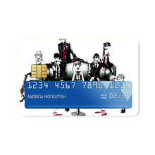 Load image into Gallery viewer, Psycho-Pass Akane Tsunemori, Nobuchika Ginoza, Shion Karanomori, Yayoi Kunizuka Credit Card Skins (4-in-1 Pack)