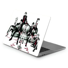 Load image into Gallery viewer, Psycho-Pass Akane Tsunemori, Nobuchika Ginoza, Shion Karanomori, Yayoi Kunizuka  Macbook Skin