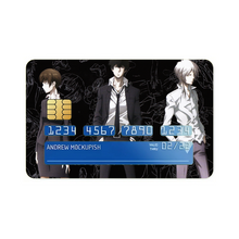 Load image into Gallery viewer, Psycho-Pass Inspecters And the villain Credit Card Skins (4-in-1 Pack)