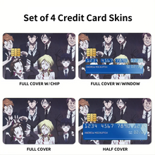 Load image into Gallery viewer, Psycho-Pass Inspecters Credit Card Skins (4-in-1 Pack)