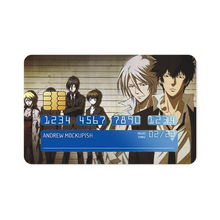Load image into Gallery viewer, Psycho-Pass Inspecters With the villain Credit Card Skins (4-in-1 Pack)