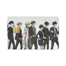 Load image into Gallery viewer, Psycho- Pass Main Members Credit Card Skins (4-in-1 Pack)