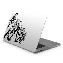 Load image into Gallery viewer, Psycho- Pass Main Members walking vector Macbook Skin