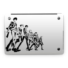 Load image into Gallery viewer, Psycho- Pass Main Members walking vector Macbook Skin