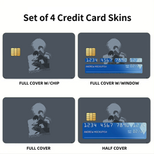 Load image into Gallery viewer, Psycho- Pass minimalist Credit Card Skins (4-in-1 Pack)