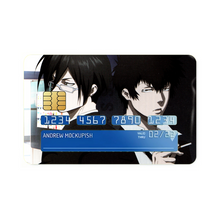 Load image into Gallery viewer, Psycho-Pass Nobuchika Ginoza Credit Card Skins (4-in-1 Pack)
