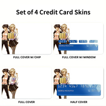 Load image into Gallery viewer, Psycho-Pass Shion Karanomori, Yayoi Kunizuka Credit Card Skins (4-in-1 Pack)