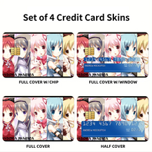 Load image into Gallery viewer, Puella Magi Madoka Magica Credit Card Skins (4-in-1 Pack)