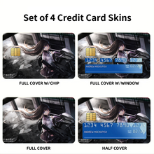 Load image into Gallery viewer, Puella Magi Madoka Magica Homura Akemi Credit Card Skins (4-in-1 Pack)