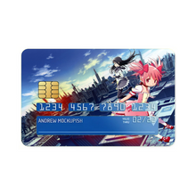 Load image into Gallery viewer, Puella Magi Madoka Magica Homura Akemi, Madoka Kaname Credit Card Skins (4-in-1 Pack)