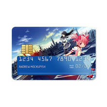 Load image into Gallery viewer, Puella Magi Madoka Magica Homura Akemi, Madoka Kaname Credit Card Skins (4-in-1 Pack)